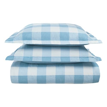 Laura Ashley Twin Duvet Cover Set - Cotton Reversible Bedding