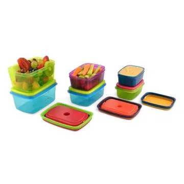 Fit & Fresh Kids' Healthy Lunch Set - 14-Piece BPA-Free