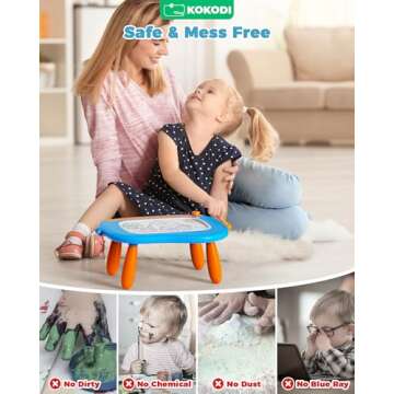 KOKODI Colorful Toddler Magnetic Drawing Board Gift