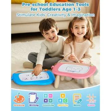 KOKODI Colorful Toddler Magnetic Drawing Board Gift