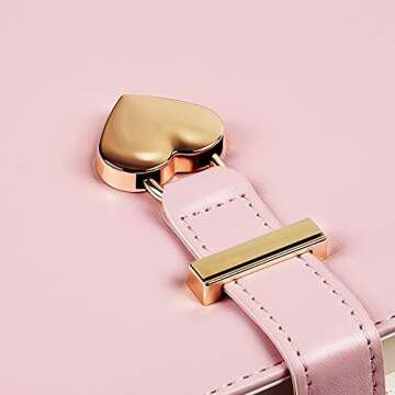 Charming Heart Shaped Lock Diary for Girls and Women