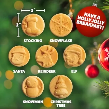 Christmas Cheer Waffle Maker for Fun Breakfasts