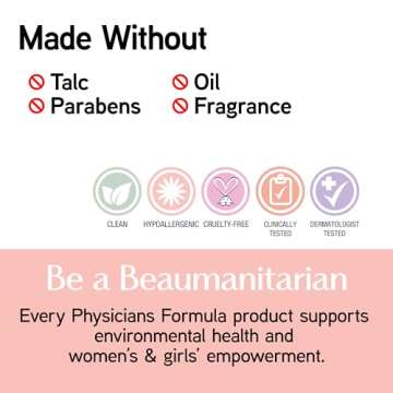 Natural Look with Physicians Formula Talc-Free pressed powder