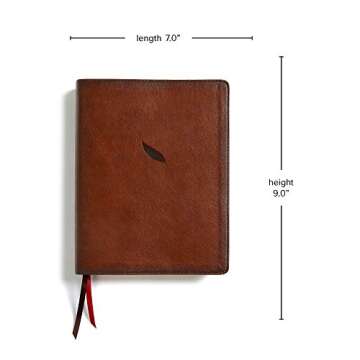 CSB Legacy Notetaking Bible in Tan LeatherTouch