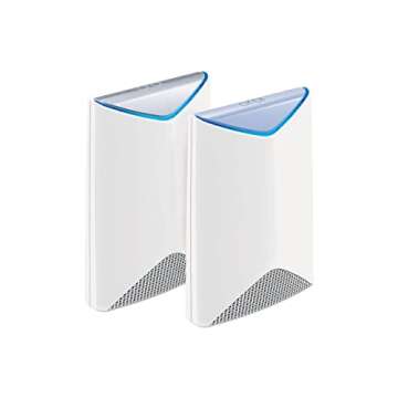 NETGEAR SRK60-100NAS Orbi Pro - Tri-band WiFi System for Business, Up to 5,000 sqft, Replaces Access...