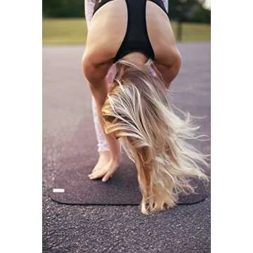 SUGA Premium 100% Recycled Yoga Mat (EXTRA LARGE) - Textured Non-Slip for Hot Yoga, Eco-Friendly, 5mm Thick, 75” x 26”, Made in USA