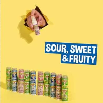 WARHEADS Super Sour Candy Spray - 3 Intense Flavors