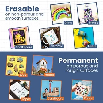 Chalkola 30 Colors Liquid Chalk Markers - Versatile & Easy to Use