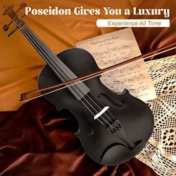 Poseidon Violin Kit for Beginners with Accessories