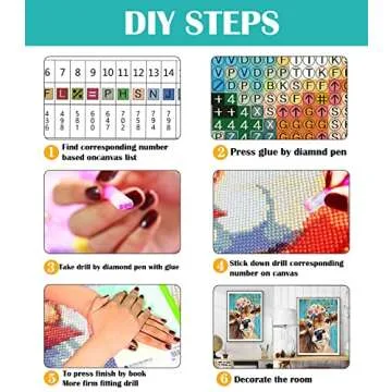 TINY FUN Diamond Painting Kit for Arts & Gifts