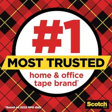 Scotch Transparent Tape, Clear Tape Engineered for Office and Home Use, 1 Inch Core 3/4 in x 1000 in, 3 Boxes