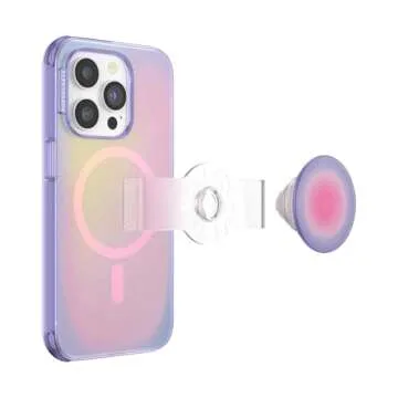 PopSockets iPhone 14 Pro Case with Phone Grip and Slide Compatible with MagSafe, Phone Case for iPho...