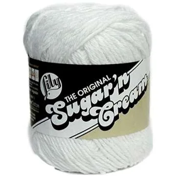 Lily Sugar n' Cream Variety Assortment Holiday 6 Pack Bundle 100 Percent Cotton Medium 4 Worsted (Multicolor)
