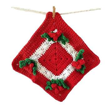 Lily Sugar n' Cream Variety Assortment Holiday 6 Pack Bundle 100 Percent Cotton Medium 4 Worsted (Multicolor)