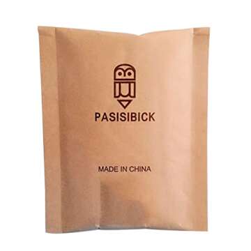 PASISIBICK 100 Pieces Plastic Beadable Pen Refills, 2.44 inch/6.2 cm Black Ink Smooth Writing Pen Refills for Bead Pens DIY PPL Gift(Pack of 100)