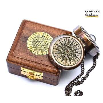 Success Chaser Compass -Unique Gifts for Men - Graduation Gift for Him -Best Graduation Gift Ideas for Son from Mom, Dad - Boyfriend, Grandson- Birthdays Gift -2025 Graduation Gift for College- Gifts