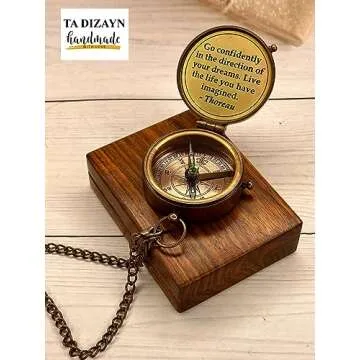 Success Chaser Compass -Unique Gifts for Men - Graduation Gift for Him -Best Graduation Gift Ideas for Son from Mom, Dad - Boyfriend, Grandson- Birthdays Gift -2025 Graduation Gift for College- Gifts