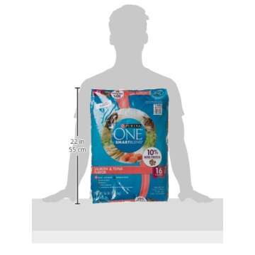 Purina O.N.E. Cat Food Adult Total Nutrition Salmon & Tuna, 16 lb