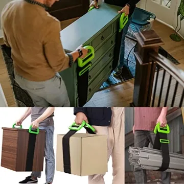 Adjustable Moving Straps for Easy Lifting 500Lbs