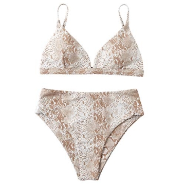 RUUHEE High Waisted Cheeky Bikini for Women