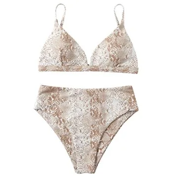 RUUHEE High Waisted Cheeky Bikini for Women