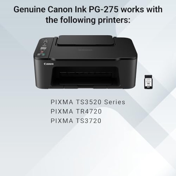 Canon PG-275 Genuine Black Ink Cartridge High Yield Quality
