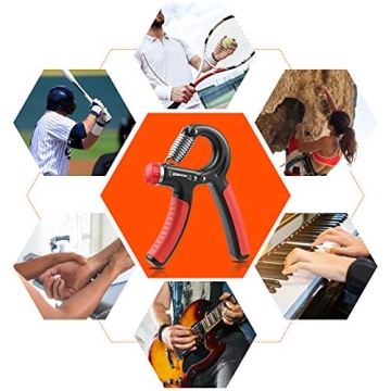 NIYIKOW Adjustable Grip Strength Trainer - 22-132Lbs