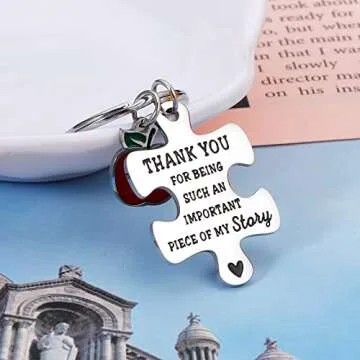 Aeonovs Teacher Appreciation Keychain - Thoughtful Gift