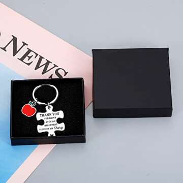 Aeonovs Teacher Appreciation Keychain - Thoughtful Gift