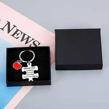 Aeonovs Teacher Appreciation Keychain - Thoughtful Gift