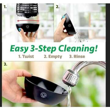 Livin’ Well Bug Zapper Indoor Outdoor - 4000V High Powered Electric Mosquito Zapper Home Patio, 1,500 Sq Ft Range Fly Trap, 18W UVA Bulb Mosquito Killer Lamp Insect Bug Light, Black