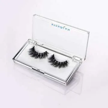 Lashes Mink Natural False Eyelashes - Bepholan Fake Eyelashes Natural Look Cat Eye Lashes Manga Eyelashes Fluffy,XMZ010