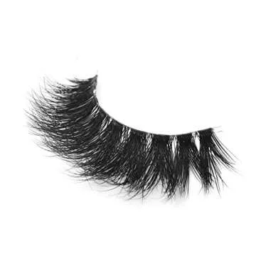 Lashes Mink Natural False Eyelashes - Bepholan Fake Eyelashes Natural Look Cat Eye Lashes Manga Eyelashes Fluffy,XMZ010