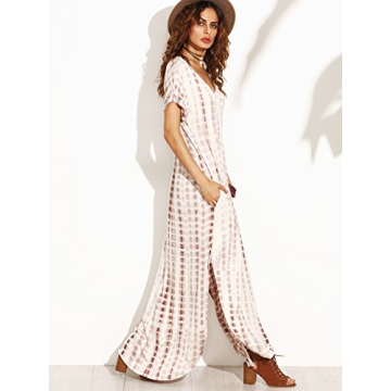 Boho Maxi Short Sleeve Dress for Expecting Mothers and New Parents