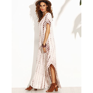 Boho Maxi Short Sleeve Dress for Expecting Mothers and New Parents