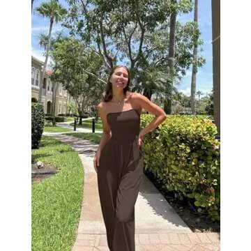 OQQ Women Elegant Party Jumpsuit for Casual Outings