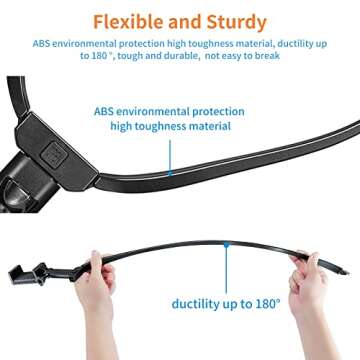 Upgraded Neck Mount for GoPro and Smartphones