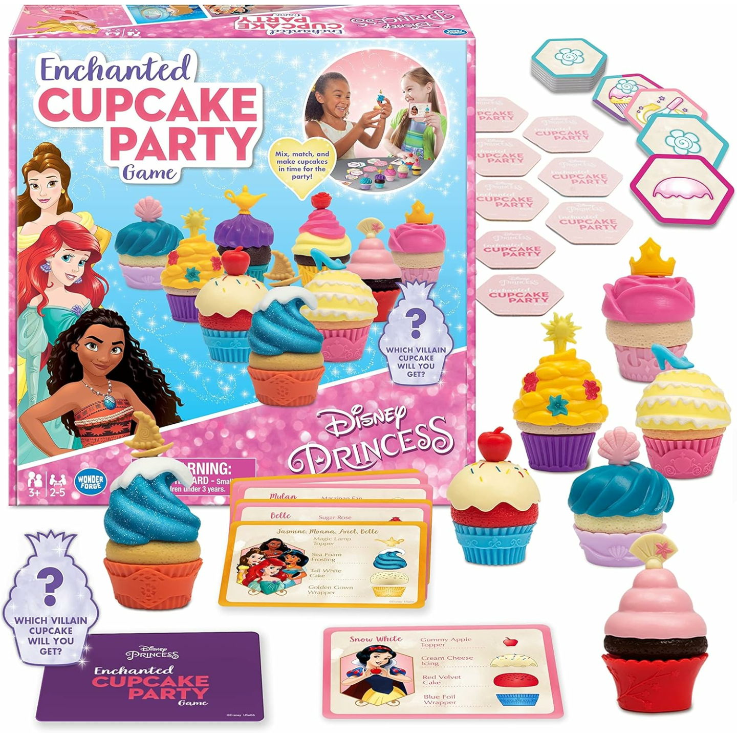 Disney Princess Cupcake Party Game for Fun Gatherings