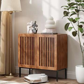 Versatile BVIUNTWO Farmhouse Storage Cabinet for Any Room