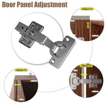 Versatile BVIUNTWO Farmhouse Storage Cabinet for Any Room