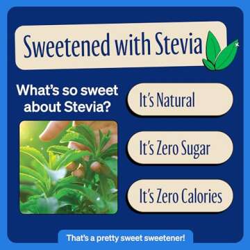 Zevia Zero Sugar Soda, Vanilla Cola, 12 oz Cans (24-Pack) – Naturally Sweetened, Zero Calorie Sugar Free Soda - Non-GMO Project Verified, Gluten-Free, Vegan
