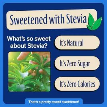 Zevia Zero Sugar Soda, Vanilla Cola, 12 oz Cans (24-Pack) – Naturally Sweetened, Zero Calorie Sugar Free Soda - Non-GMO Project Verified, Gluten-Free, Vegan