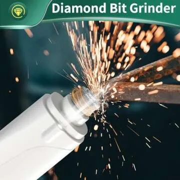 CATPICK 2-in-1 Dog Nail Grinder & Dog Nail Clippers Trimmers for Large Medium Small Dogs Cats Pets Claw Trimmer Quick Sensor and Safety Guard USB Rechargeable with 2 LED Lights (White)