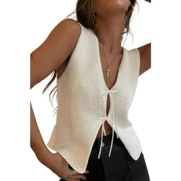Stylish Ynocfri Women Crochet Vest - Perfect for Summer & Casual Wear