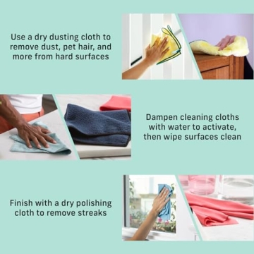 E-Cloth 6-pc Home Cleaning Essentials for Streak-Free Shine