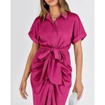 BTFBM Elegant Ruched Summer Maxi Dress for Women
