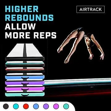 AirTrack 13’ Inflatable Gymnastics Mat for Safe Training