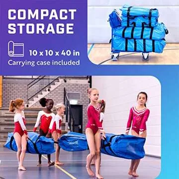 AirTrack 13’ Inflatable Gymnastics Mat for Safe Training