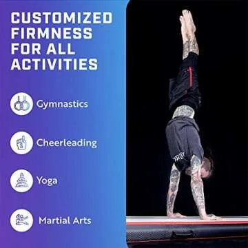 AirTrack 13’ Inflatable Gymnastics Mat for Safe Training