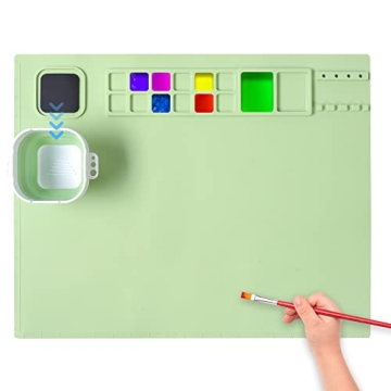 AWOKE Silicone Painting Mat for Kids - Art & Crafts Mat